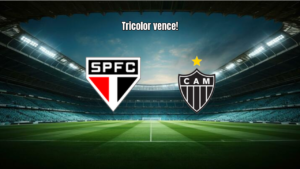 São Paulo vence o Atlético-MG por 2 a 0 no MorumBIS
