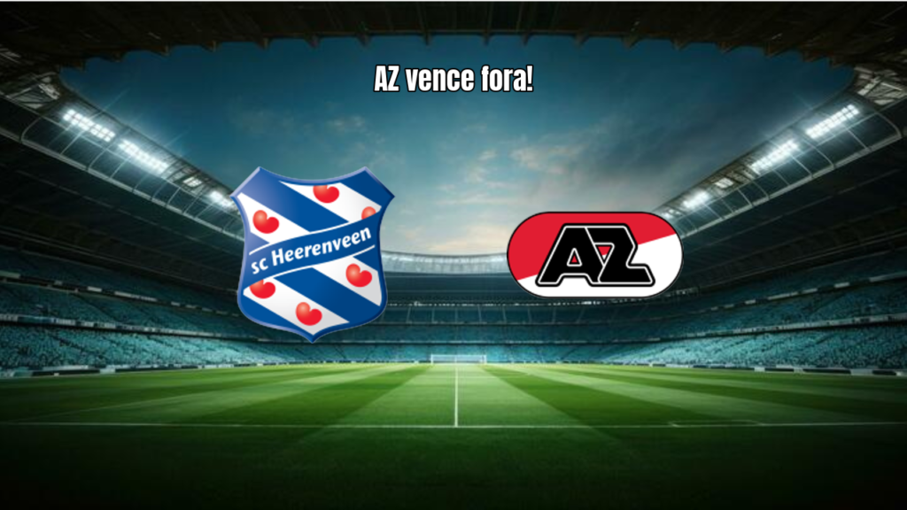 Heerenveen 2x3 AZ Alkmaar: Virada e Destaques na Eredivisie