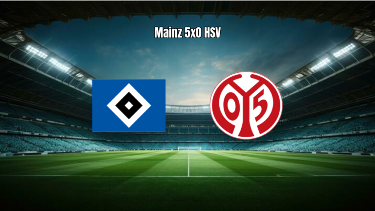 Hamburger SV 0x5 FSV Mainz 05: goleada na Bundesliga