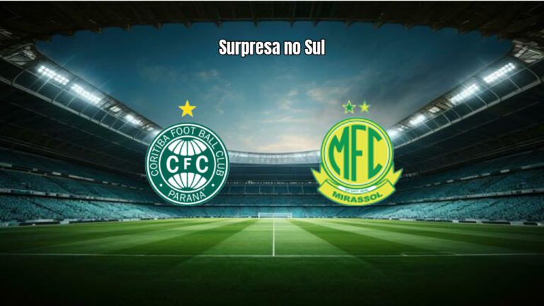 Coritiba 1x2 Mirassol: surpresa no Brasileirão Série A