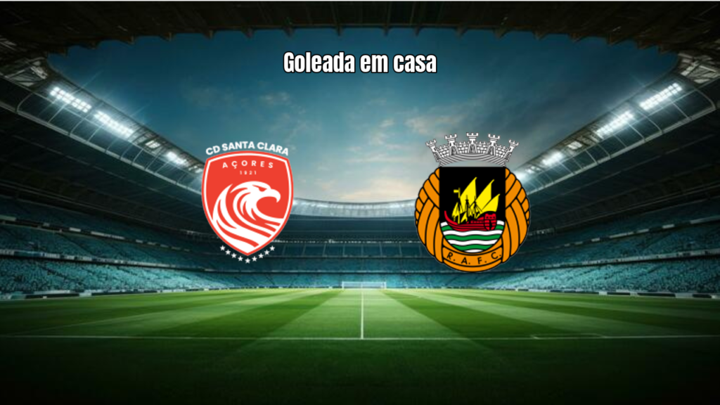 Santa Clara goleia Rio Ave por 4 a 0 na Primeira Liga