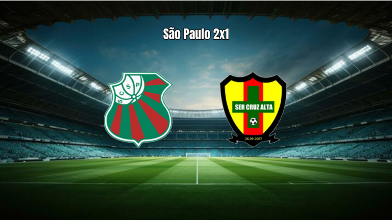 São Paulo-RS vence Cruz Alta por 2 a 1 no Gaúcho Série B