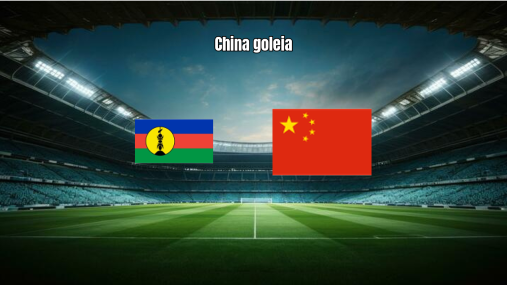 China domina Nova Caledônia em estreia no Mundial Sub-20