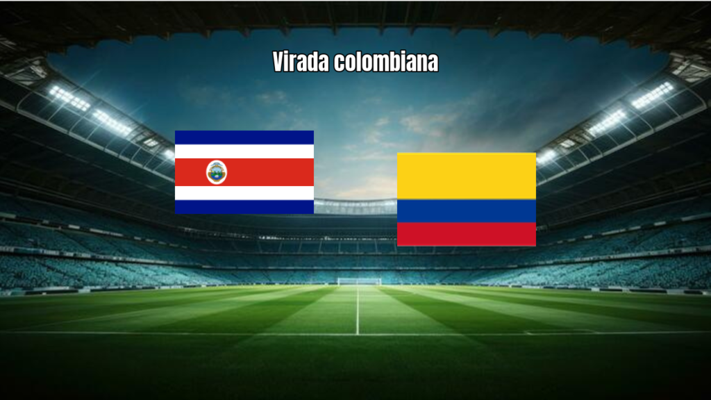 Colômbia vence Costa Rica de virada na estreia do Sub-20