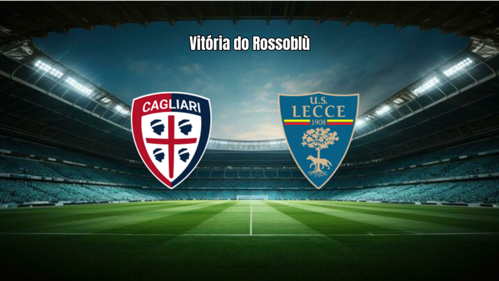 Cagliari vence Lecce por 1 a 0 com gol de Daniel Maldini