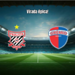 Paulista 2x3 Grêmio Prudente: Virada épica na Copa Paulista