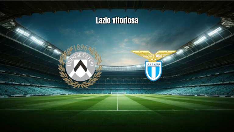 Lazio vira sobre a Udinese fora de casa pela Serie A