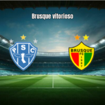 Brusque vence Paysandu fora de casa pela Série C 2026