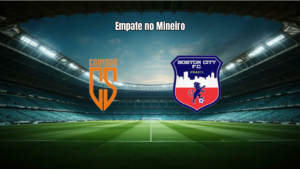 Coimbra e Boston City empatam pelo Mineiro Sub-20