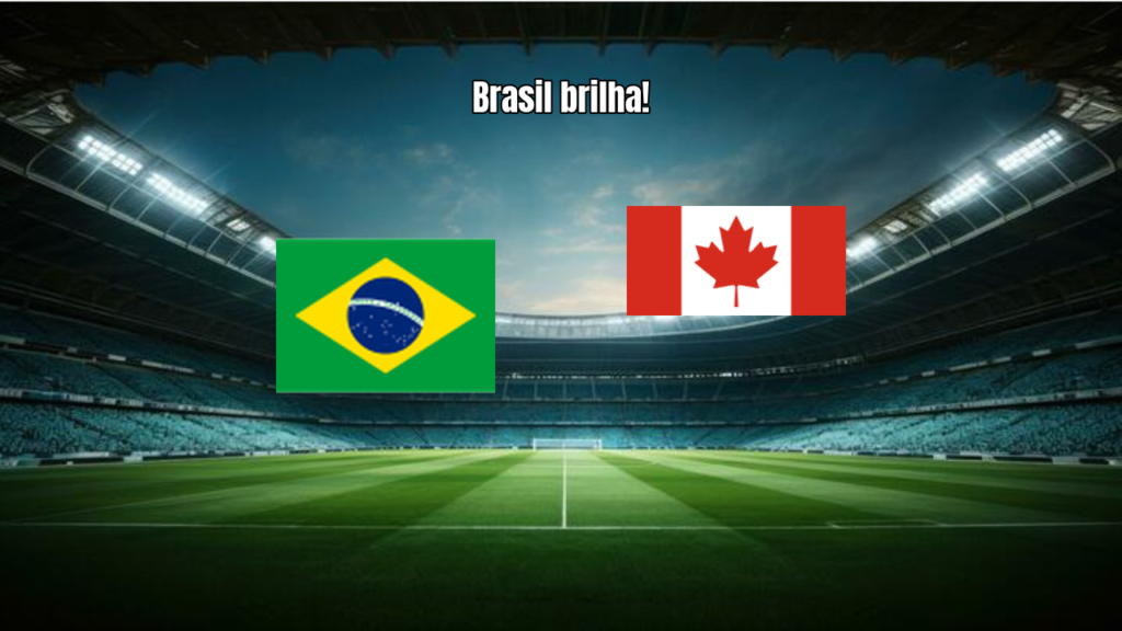 Brasil Sub-20 Feminino atropela Canadá na Copa do Mundo