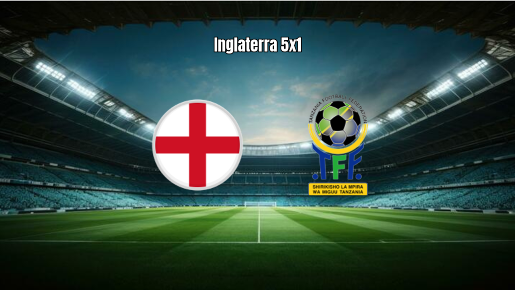 Inglaterra goleia Tanzânia por 5 a 1 no Mundial Feminino Sub-20