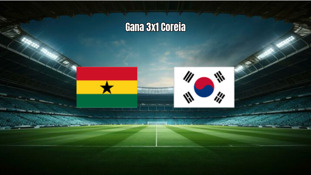 Gana vence Coreia do Sul por 3 a 1 no Mundial Feminino U20