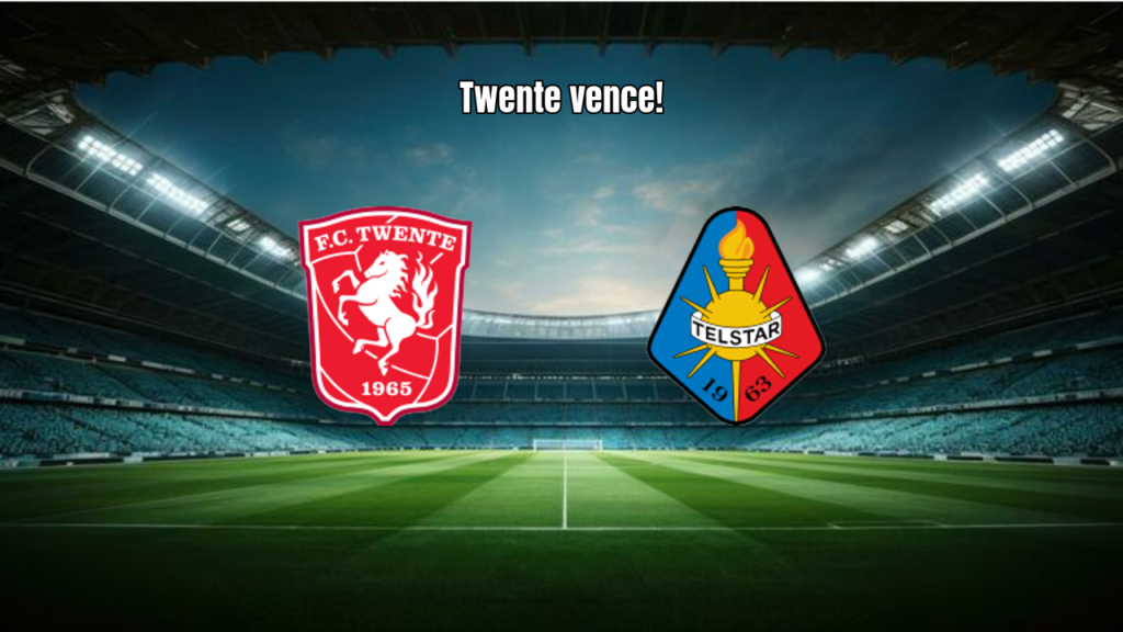 Twente vence o Telstar e mantém foco na Eredivisie