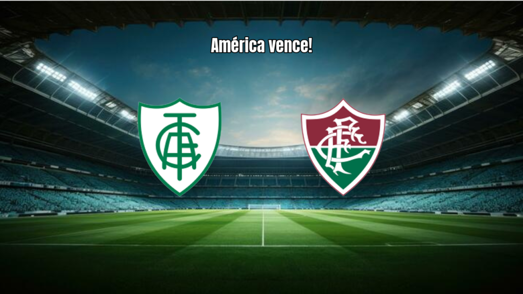 América-MG vence o Fluminense por 3 a 1 no Brasileiro U17