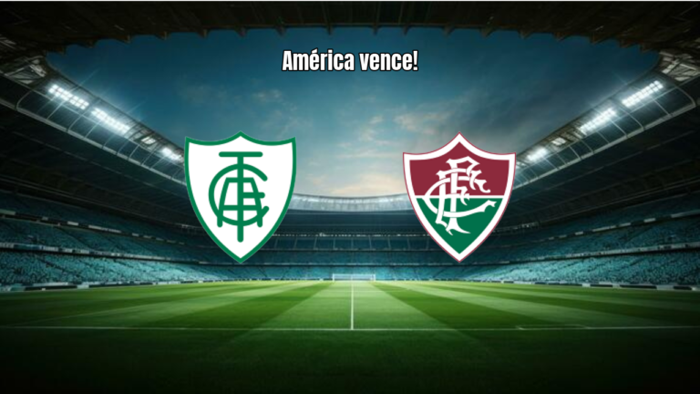 América-MG vence o Fluminense por 3 a 1 no Brasileiro U17