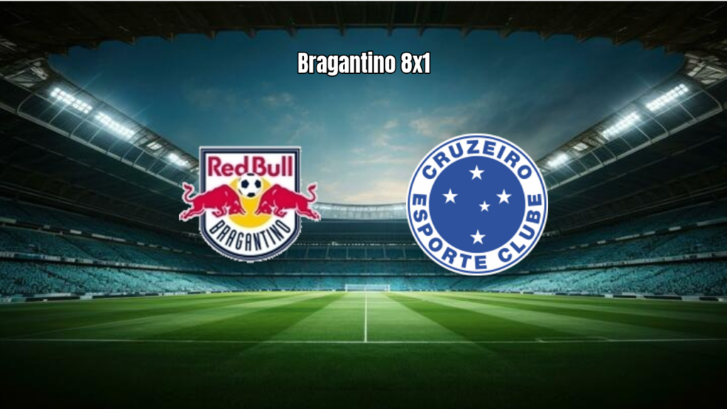 RB Bragantino goleia o Cruzeiro por 8 a 1 no Brasileiro