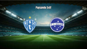 Paysandu goleia Macapá por 5 a 0 na Copa do Brasil Sub-20
