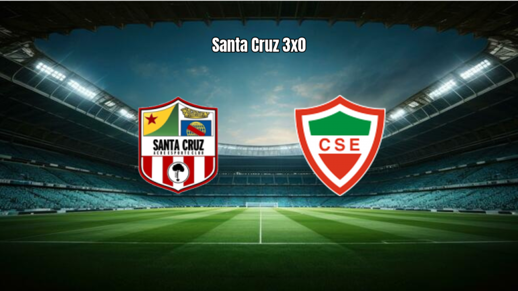 Santa Cruz AC U20 vence CSE U20 na Copa do Brasil Sub-20