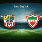 Santa Cruz AC U20 vence CSE U20 na Copa do Brasil Sub-20