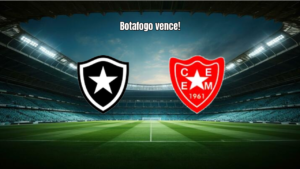 Botafogo U20 goleia Estrela de Março na Copa do Brasil