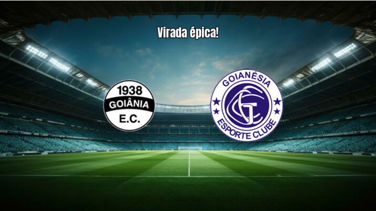 Goiânia x Goianésia: Virada histórica no Goiano - 2
