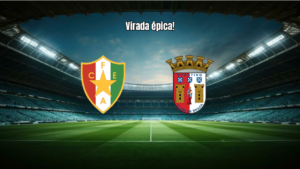 Estrela surpreende e vence SC Braga pela Primeira Liga