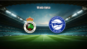 Racing Santander vence Alavés por 2 a 1 em La Liga