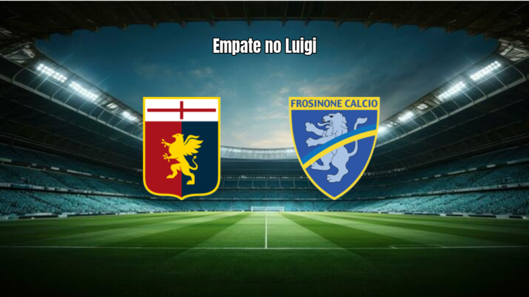 Genoa e Frosinone empatam em duelo eletrizante na Serie A