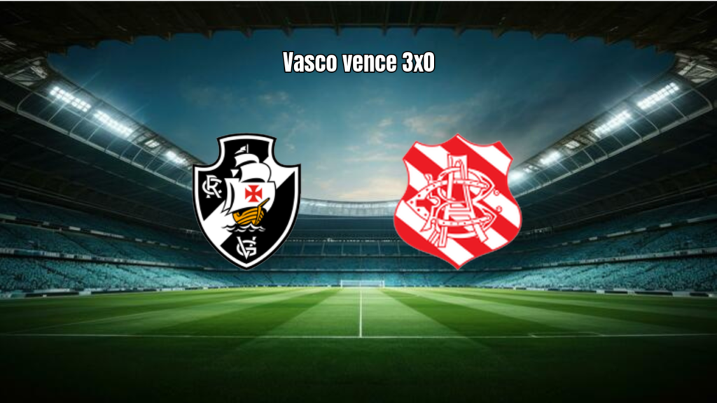 Vasco U20 domina Bangu com vitória segura no Carioca