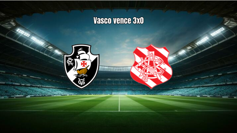 Vasco U20 domina Bangu com vitória segura no Carioca