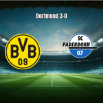 Borussia Dortmund vence Paderborn 07 por 3 a 0 na Bundesliga