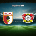 Augsburg e Bayer Leverkusen empatam em jogo emocionante
