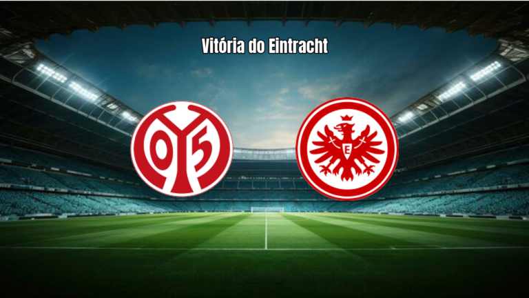 Eintracht Frankfurt vence Mainz 05 por 3 a 1 na Bundesliga