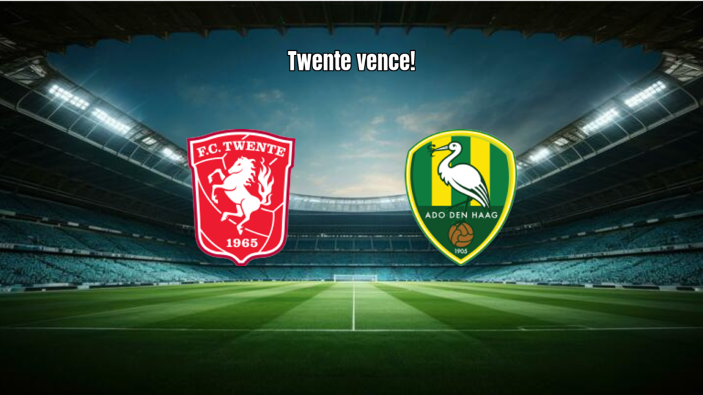 Twente vence ADO Den Haag por 2 a 0 pela Eredivisie