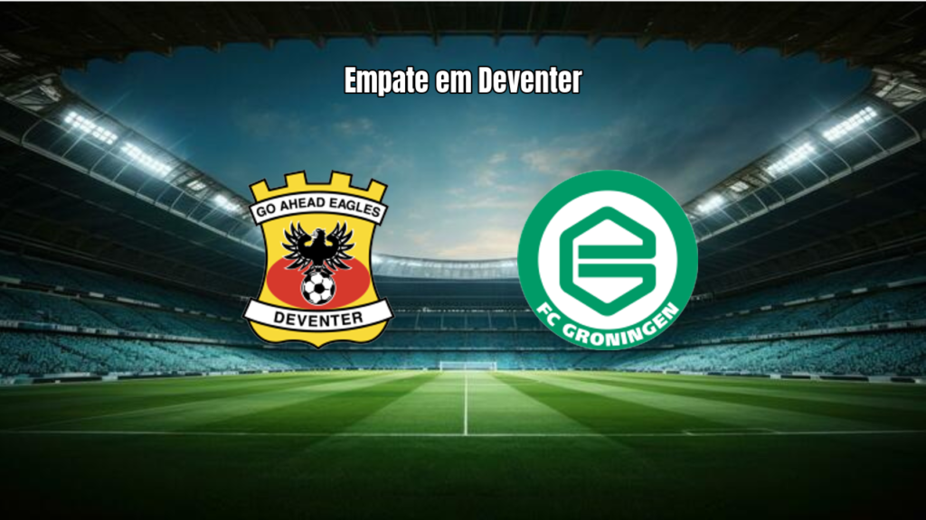 Go Ahead Eagles e Groningen empatam pela Eredivisie