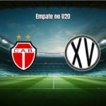 Bandeirante U20 e XV de Piracicaba empatam no Paulista U20