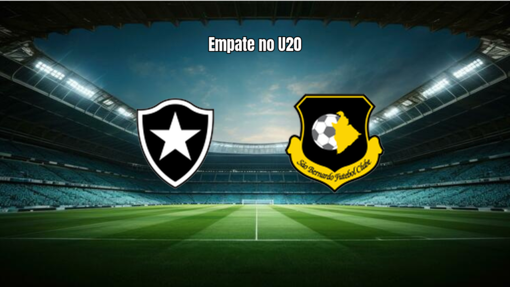 Botafogo SP U20 e EC São Bernardo empatam pelo Paulista
