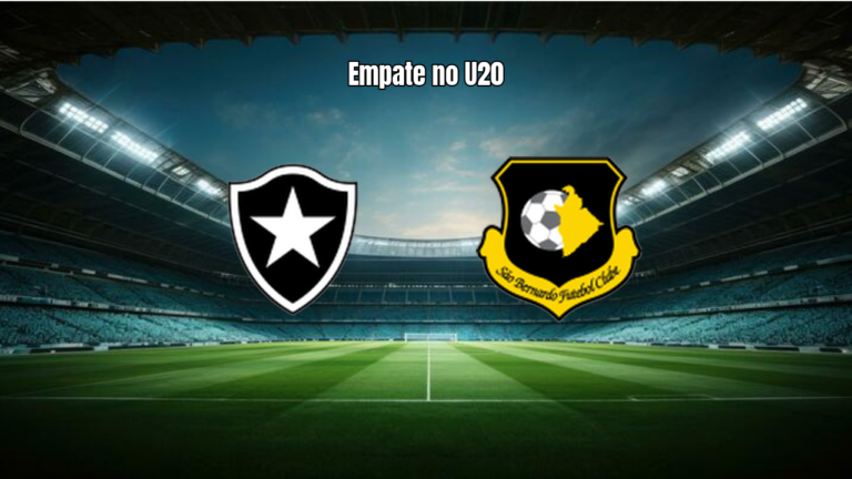 Botafogo SP U20 e EC São Bernardo empatam pelo Paulista