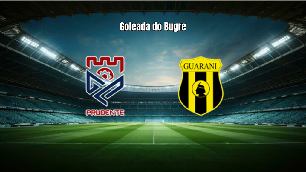 Guarani goleia Grêmio Prudente por 5 a 1 no Paulista U20