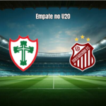 Portuguesa U20 e Sertãozinho empatam em jogo eletrizante