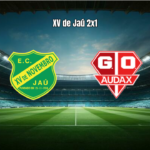 XV de Jaú vence Osasco Audax por 2 a 1 no Paulista Sub-20