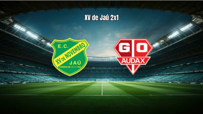 XV de Jaú vence Osasco Audax por 2 a 1 no Paulista Sub-20
