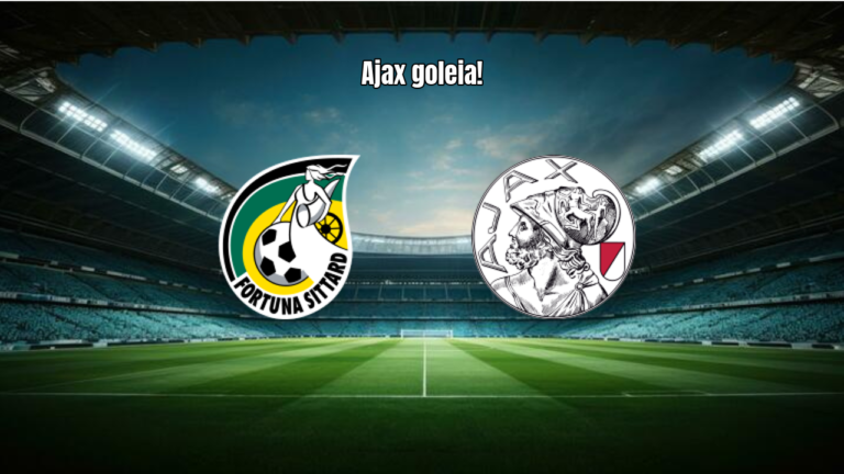 Fortuna Sittard 1x5 Ajax: Vitória Imponente na Eredivisie