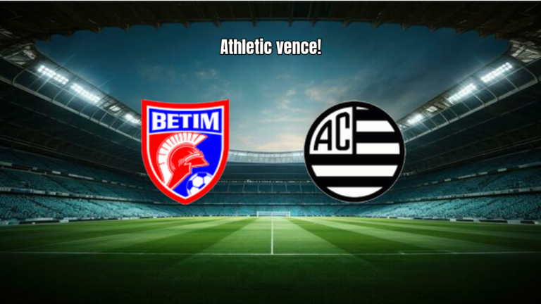 Athletic Club atropela o Betim por 3 a 0 no Mineiro U20