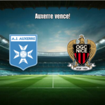 Auxerre vence Nice por 1 a 0 em duelo decisivo na Ligue 1