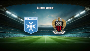 Auxerre vence Nice por 1 a 0 em duelo decisivo na Ligue 1
