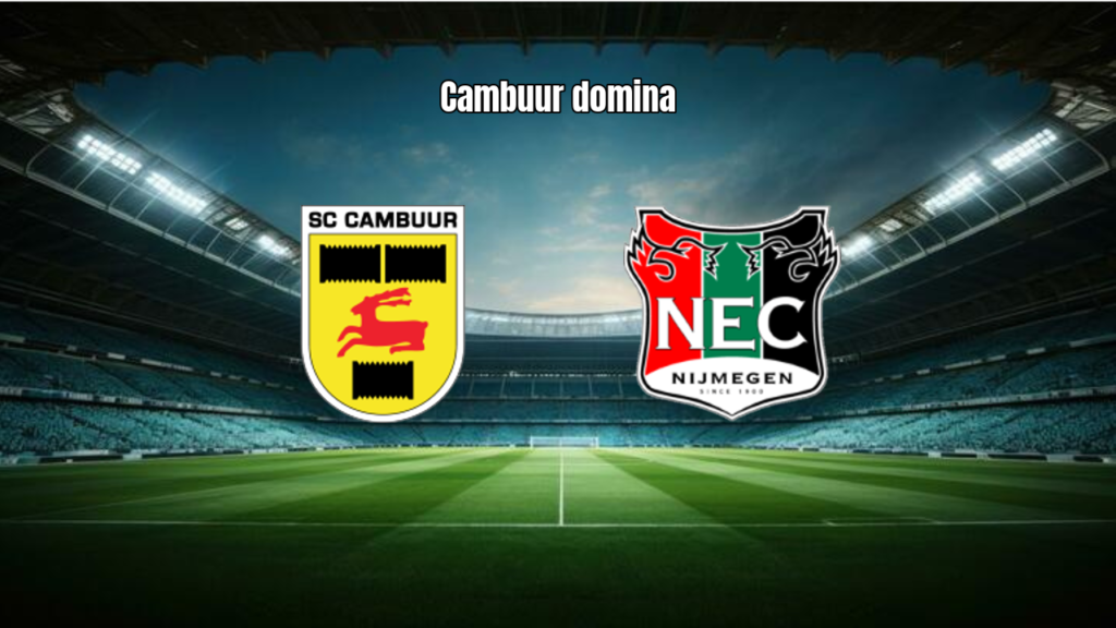 Cambuur vence NEC Nijmegen por 3 a 0 na Eredivisie