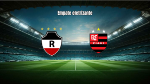 River AC e Flamengo-PI empatam em jogaço no Piauiense 2