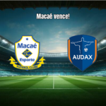 Macaé vence Audax Rio por 2 a 0 no Carioca Série A2
