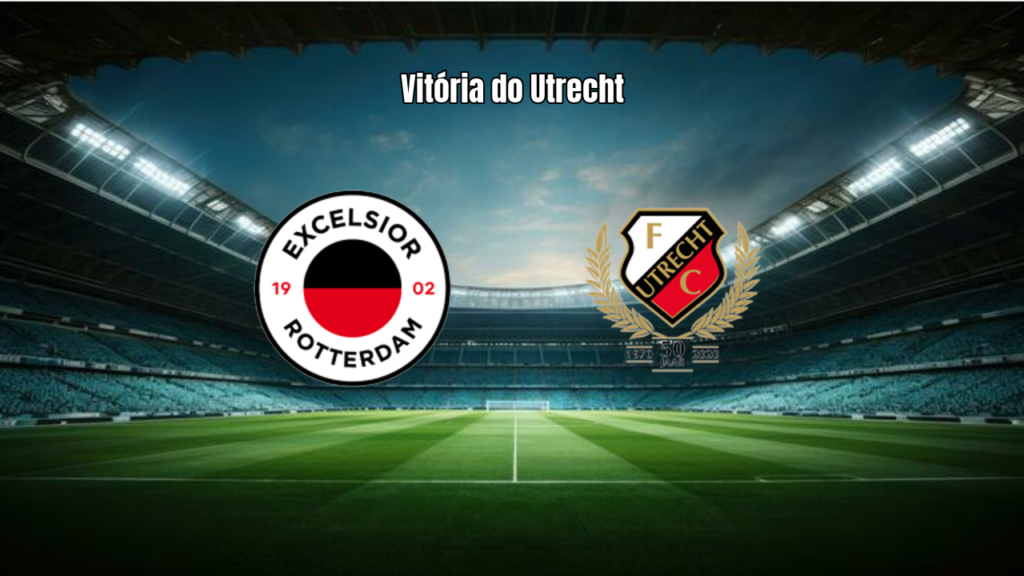 Utrecht vence Excelsior por 2 a 1 fora de casa na Eredivisie